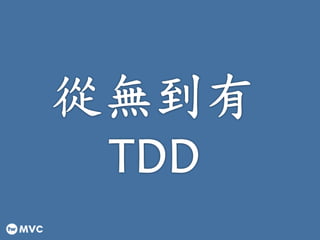 twMVC#12 | ڌʹ TDD _l