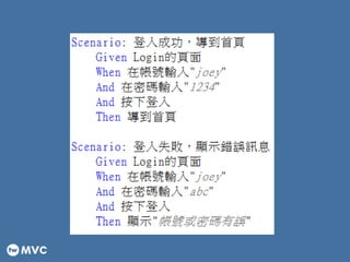 twMVC#12 | ڌʹ TDD _l