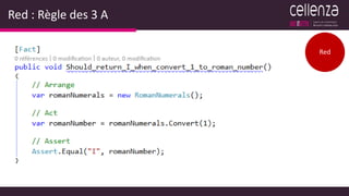 Red : Règle des 3 A
Red
 