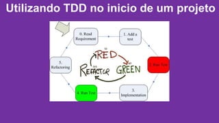 Utilizando TDD no inicio de um projeto 
 
