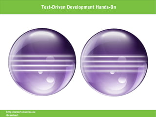 Test-Driven Development Hands-On




http://robert.muntea.nu
@rombert
 