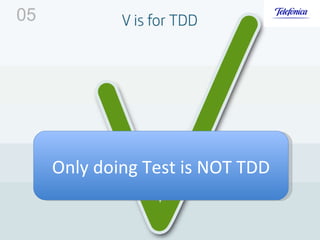 Only doing Test is NOT TDD 05 