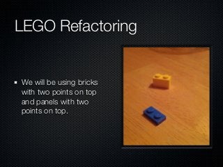 TDD and Refactoring with LEGO at Agile2013 Slide 39