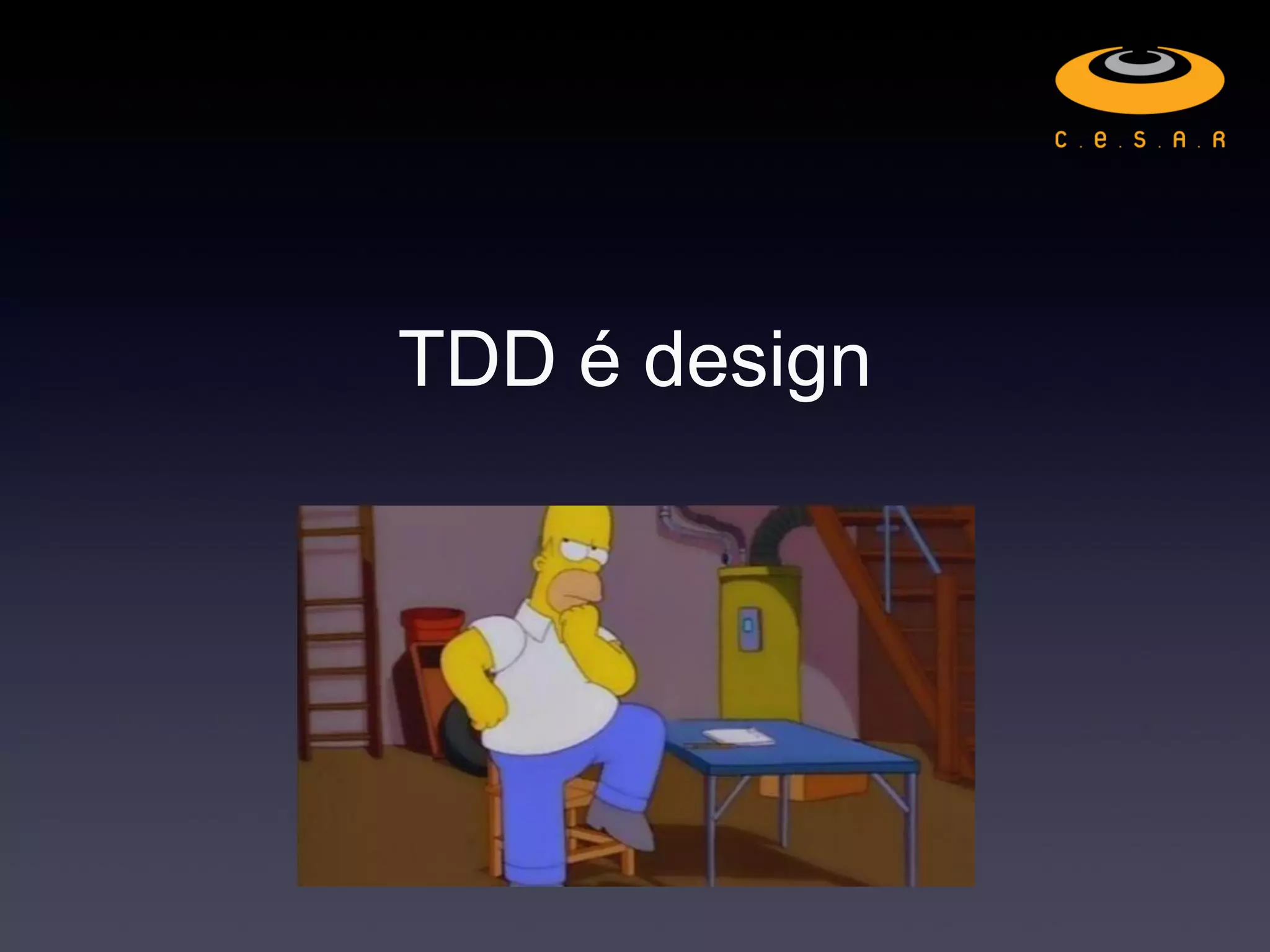 TDD é design