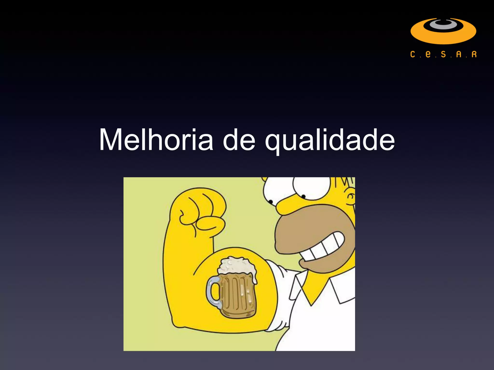 Melhoria de qualidade