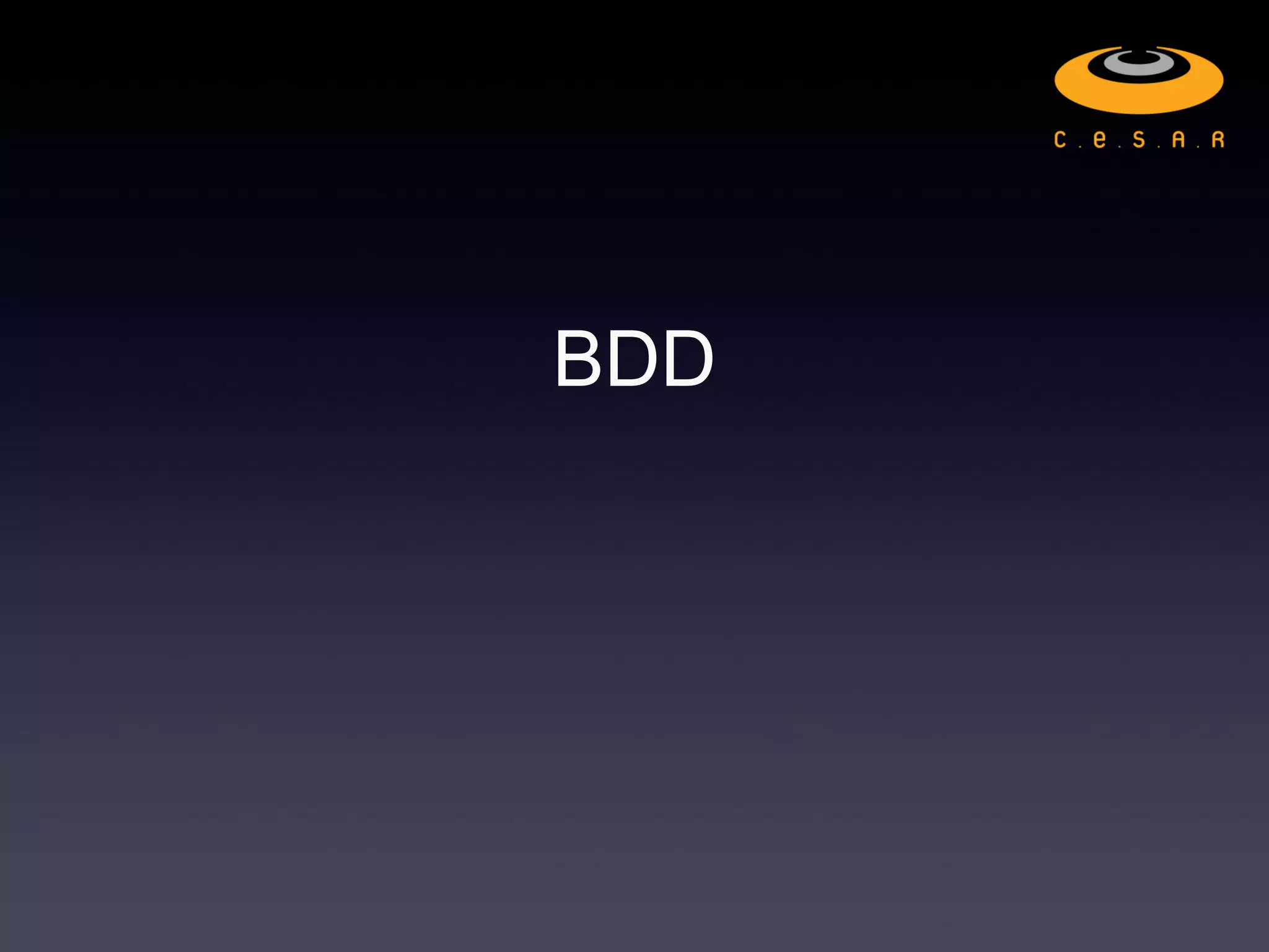 BDD