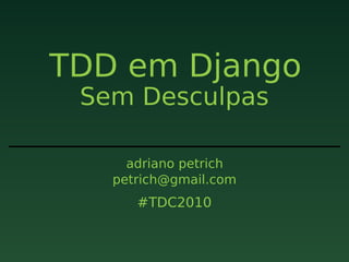 #TDC2010
 