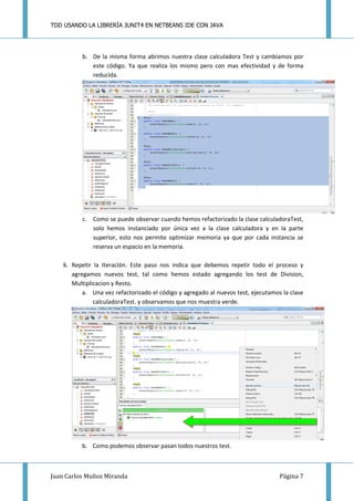 Tdd en java | PDF