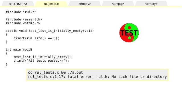 assert.h no such file or directory