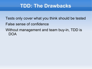 Run all tests, watch new test fail 