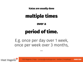 Magento 2 TDD Code Kata | PDF