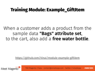 Magento 2 TDD Code Kata | PDF