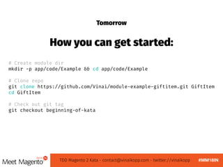 Magento 2 TDD Code Kata | PDF