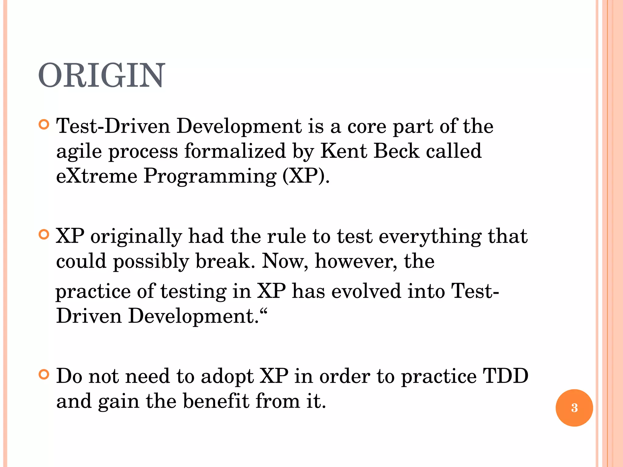 Test Driven Development | PPT