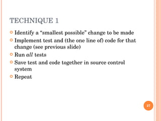 Test Driven Development | PPT