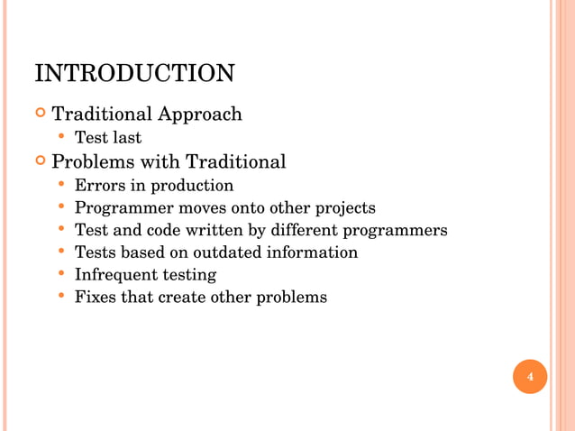 Test Driven Development | PPT