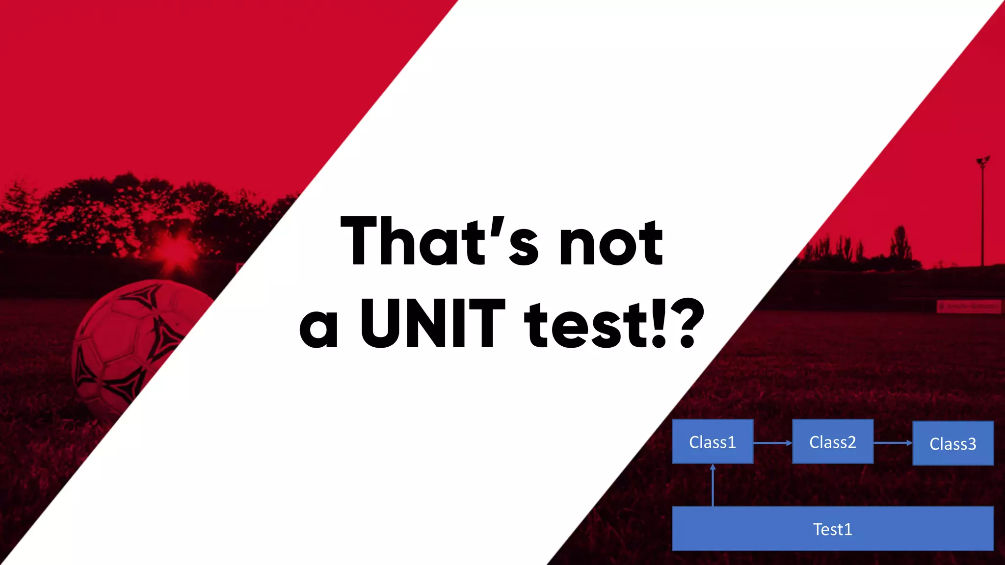 @PreusslerBerlin
That’s not
a UNIT test!?
Test1
Class1 Class2 Class3
 