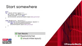 @PreusslerBerlin
Start somewhere
 