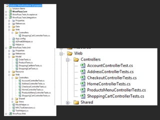 NUnit makes learning repeatableHelps guide the learning during implementation