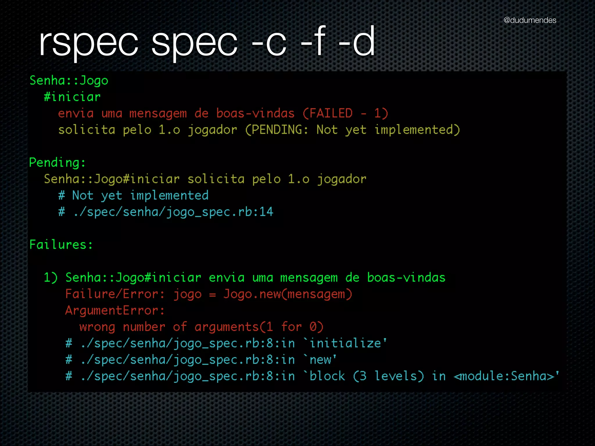@dudumendes

Jogo Senha
Exemplos de avaliação para a Senha: 1232
Contra-senha

Avaliação

1232

Parabens, fulano voce quebrou a senha!

4444
2321
1432
4232
1322

 