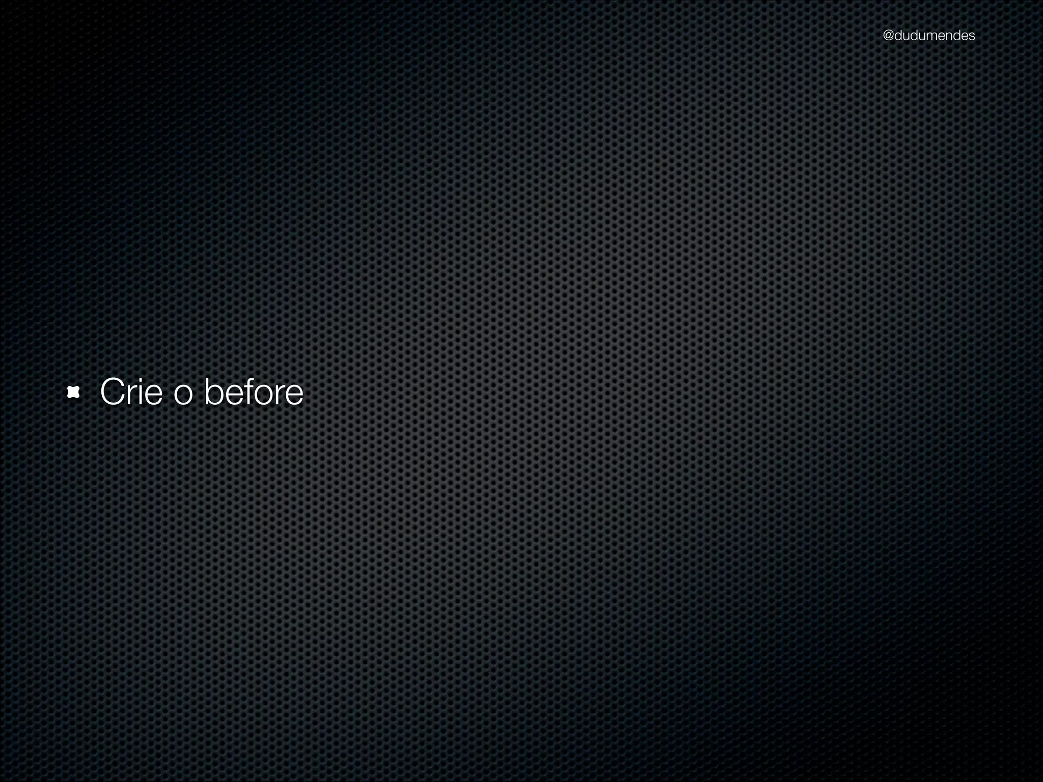 @dudumendes

module Senha
class Jogo
def initialize(output)
@output = output
end
def iniciar
@output.puts 'Bem-vindo ao Senha'
end
end
end

 