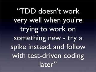 TDD with Rails