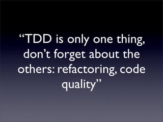 TDD with Rails