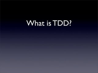 TDD with Rails