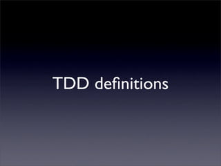 TDD with Rails
