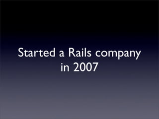 TDD with Rails