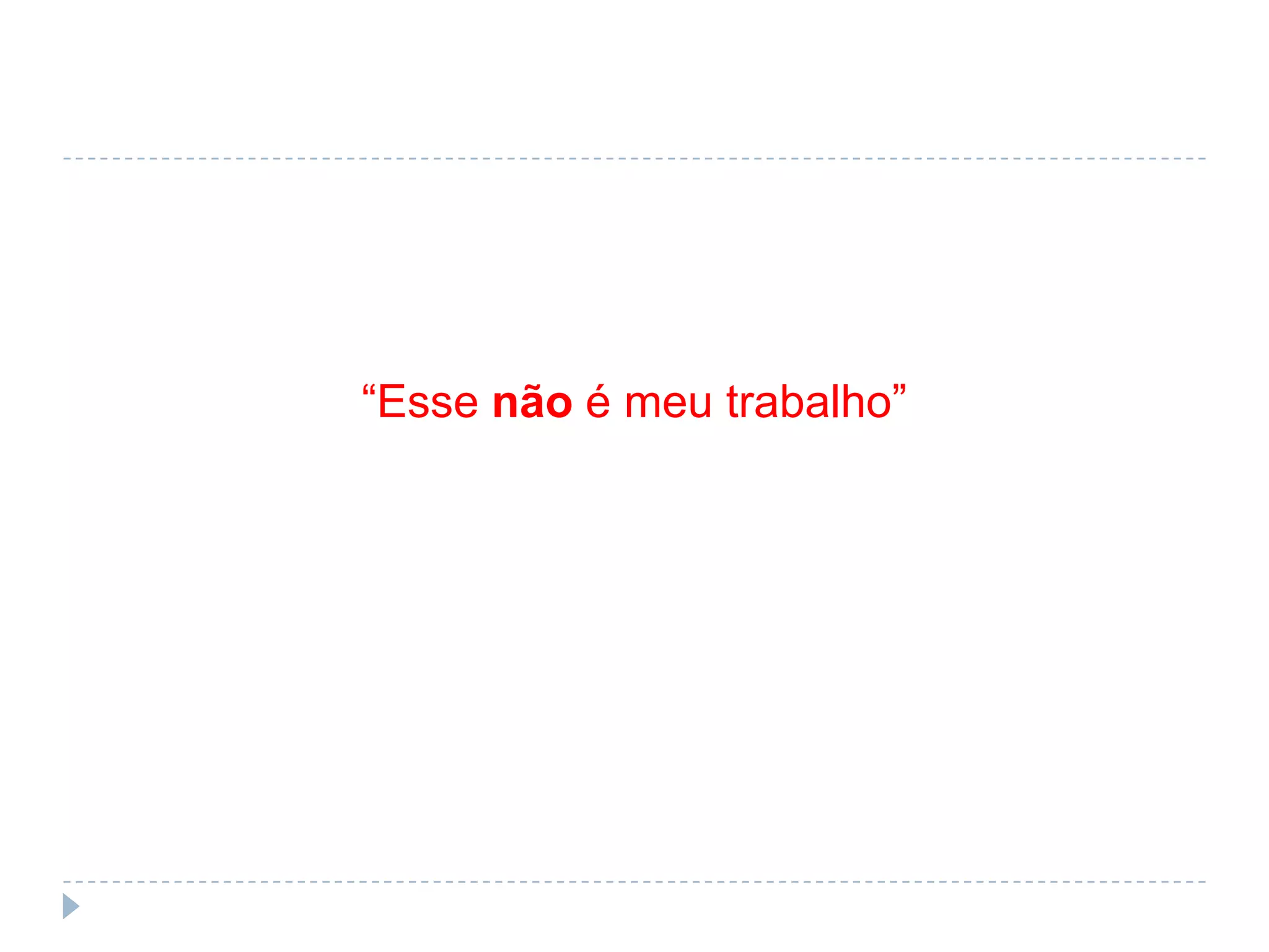 “Estou sem tempo para testar!”