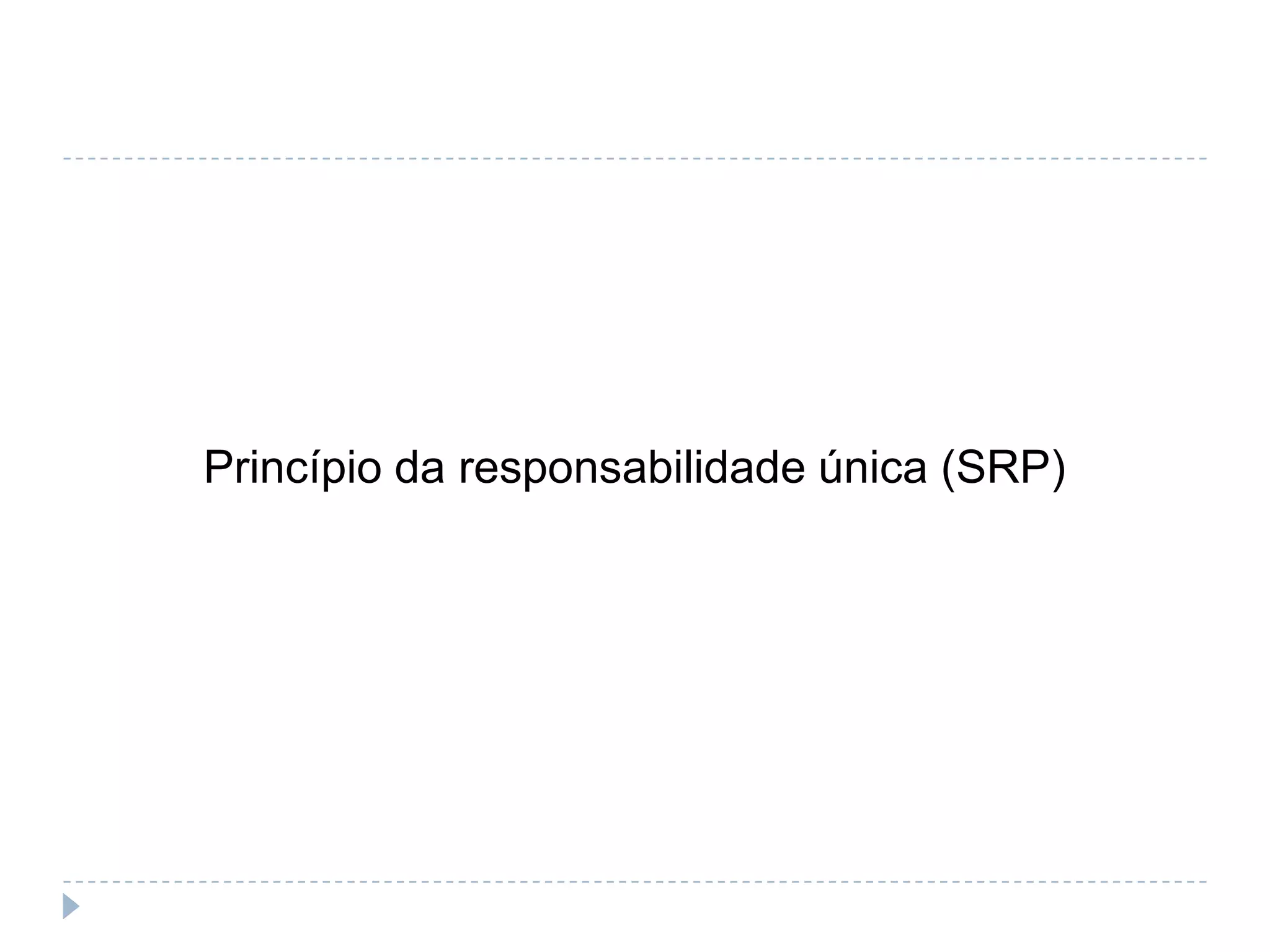 Modularize os Testes