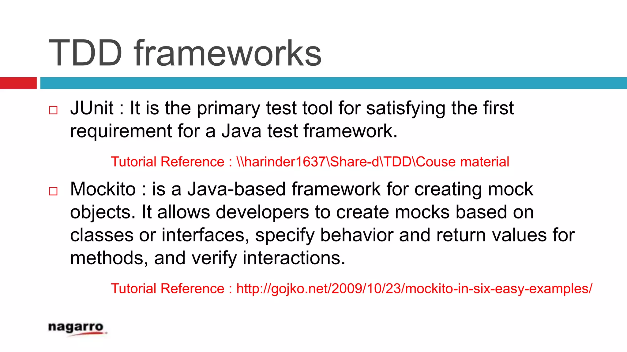Provides detailed specification through tests
