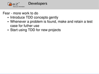 Test Driven Development