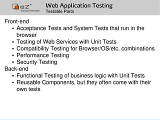 Test Driven Development