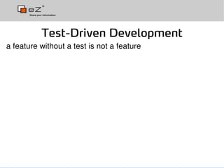 Test Driven Development