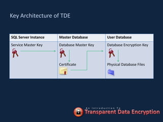 Transparent Data Encryption | PPTX | Databases | Computer Software and ...