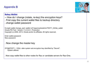 Tde oracle customer_demo | PPTX