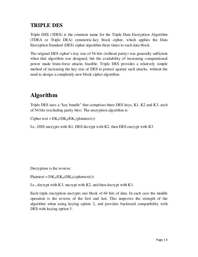 des algorithm in cryptography pdf