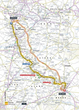Tour de France : Arras-Reims