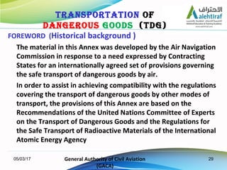 29
FOREWORD (Historical background )
The material in this Annex was developed by the Air Navigation
Commission in response...