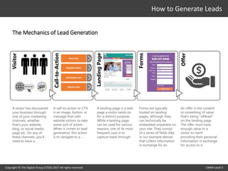 Lead Generation and Management - Training Presentation | PPT