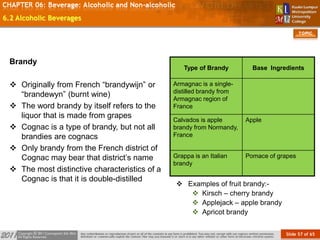 Food and Beverage Management - Unit 6 | PPT