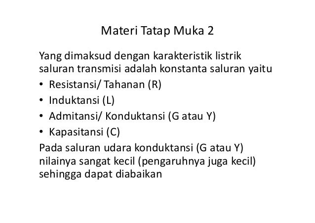 Sistem Distribusi Tenaga Listrik