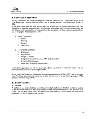 Tdl reference manual | PDF