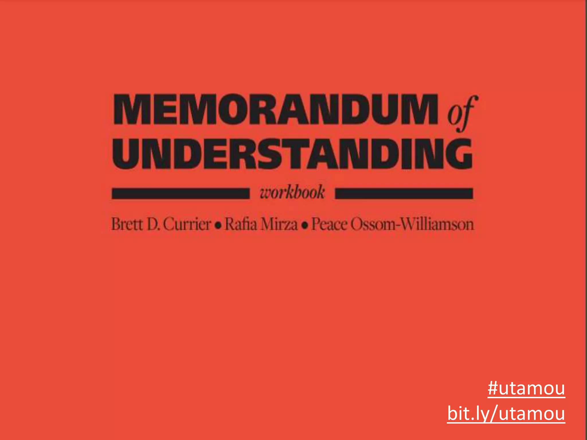 #utamou
bit.ly/utamou
 