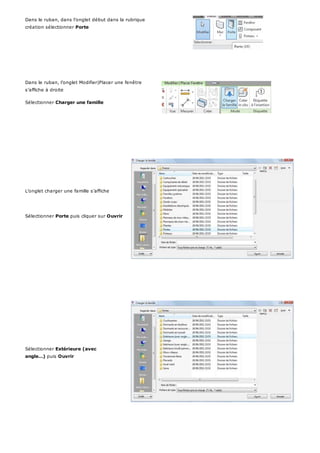 Td élèves de formation revit architectu..