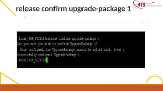 release confirm upgrade-package 1
 