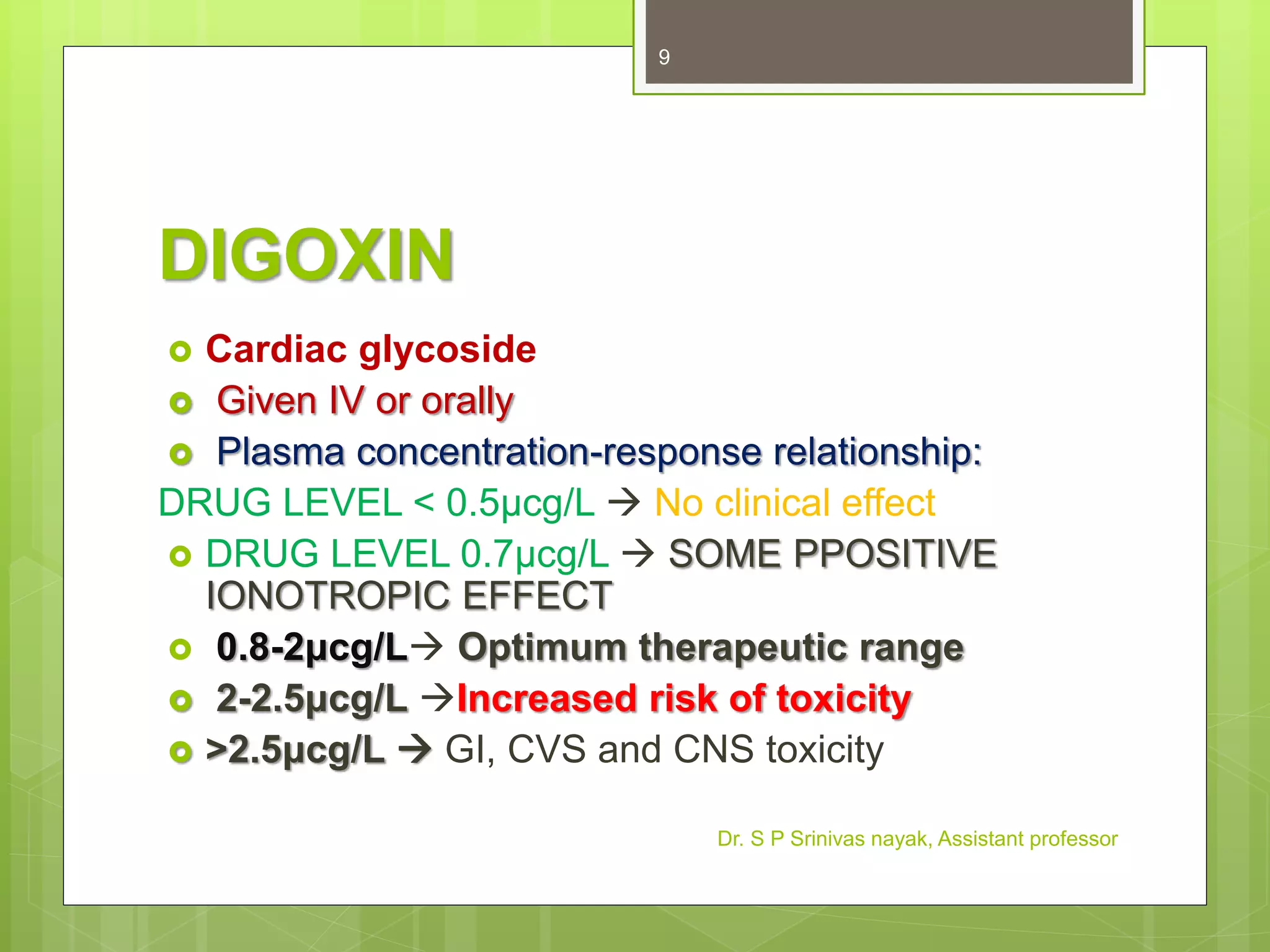 Therapeutic drug monitoring ppt | PPTX