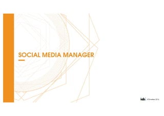 Etude transformation Métiers & Compétences Marketing & Communication IAB France: le  Social Media Manager
